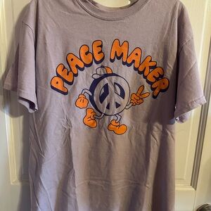 Lavender Peace Maker Short Sleeve Tee